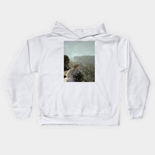 Childe Hassam - Summer Evening Paris Kids Hoodie